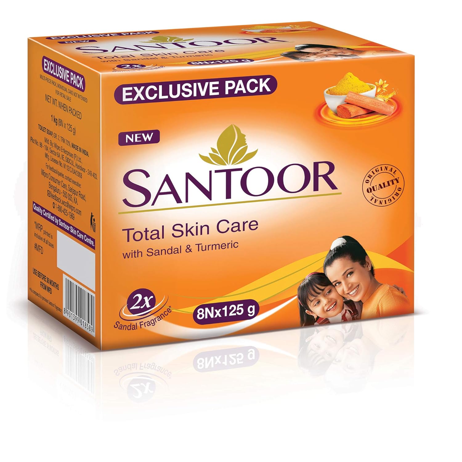 1750248725_Santoor-Sandal-Turmeric-Soap-for-Total-Skin-Care-125g-Pack-of-8-Santoor-Baby-Soap-with-Milk-Cream-Saffron-and-Almond-Oil-125g-Buy-3-get-1-Free.jpg