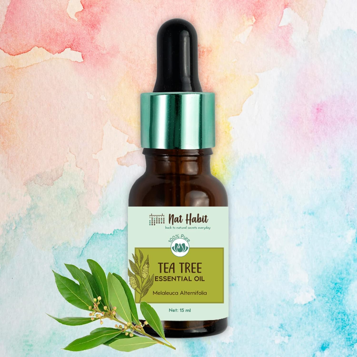 1750655762_Nat-Habit-100-Pure-Tea-Tree-Essential-Oil-With-Melaleuca-Alternifolia-For-Hair-Skin-Steam-DistilledDiffuser-Oil-Natural-Therapeutic-Grade-15-ml.jpg