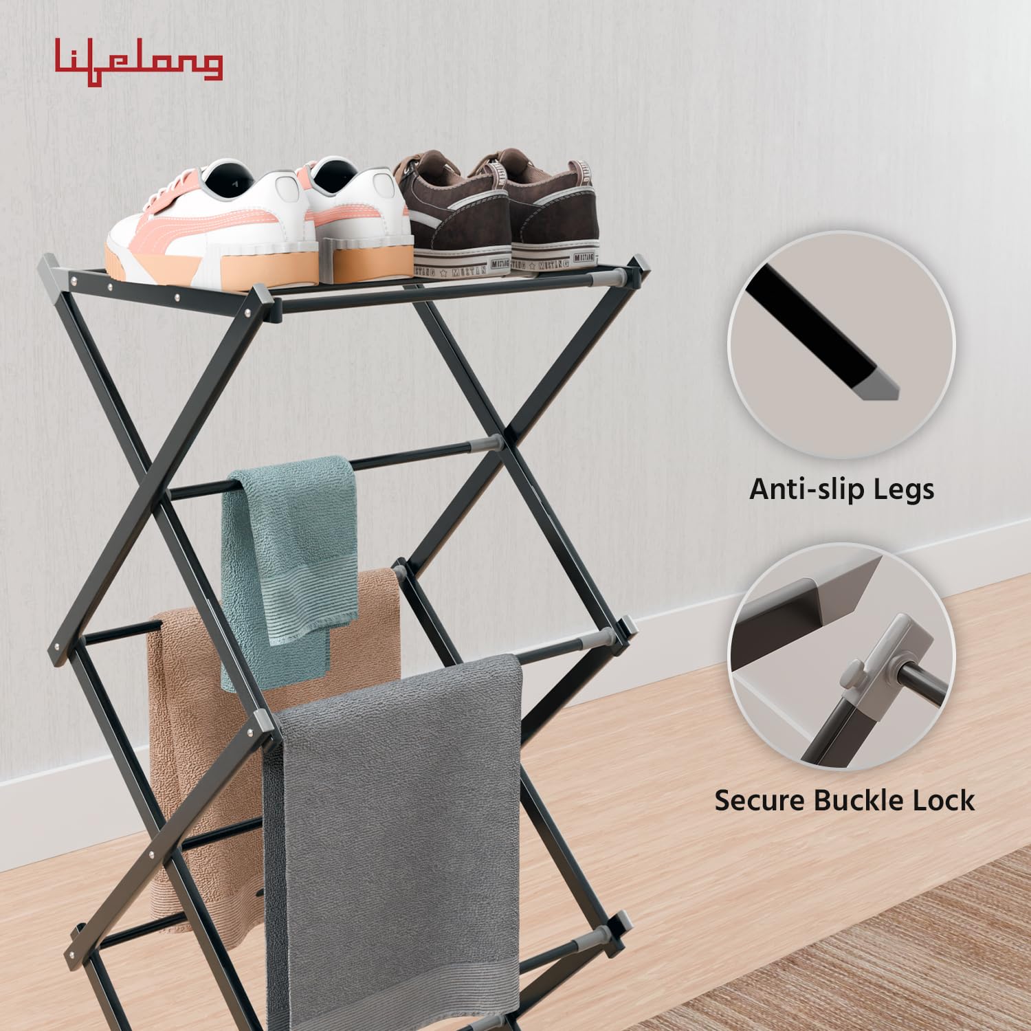 1753194928_Lifelong-Foldable-Clothes-Drying-Stand-Vertical-Metal-Laundry-Rack-for-Indoor-Balcony-Use-Multi-Rod-Compact-Dryer-for-Garments-Towels-Socks-Rust-Resistant-Space-Saving-Cloth-Hanger-Stand.jpg