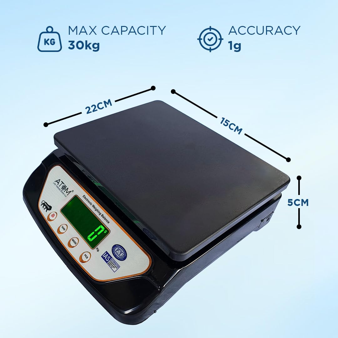 1756104987_Atom-®-Digital-Weight-Machine-for-Kitchen-Scale-for-Food-Weighing-Fitness-Home-Baking-Cooking-with-large-LCD-Display.-With-Tare-Piece-Counting-Function.-Atom-A-124-IND-30kg-Kitchen-Scale.jpg