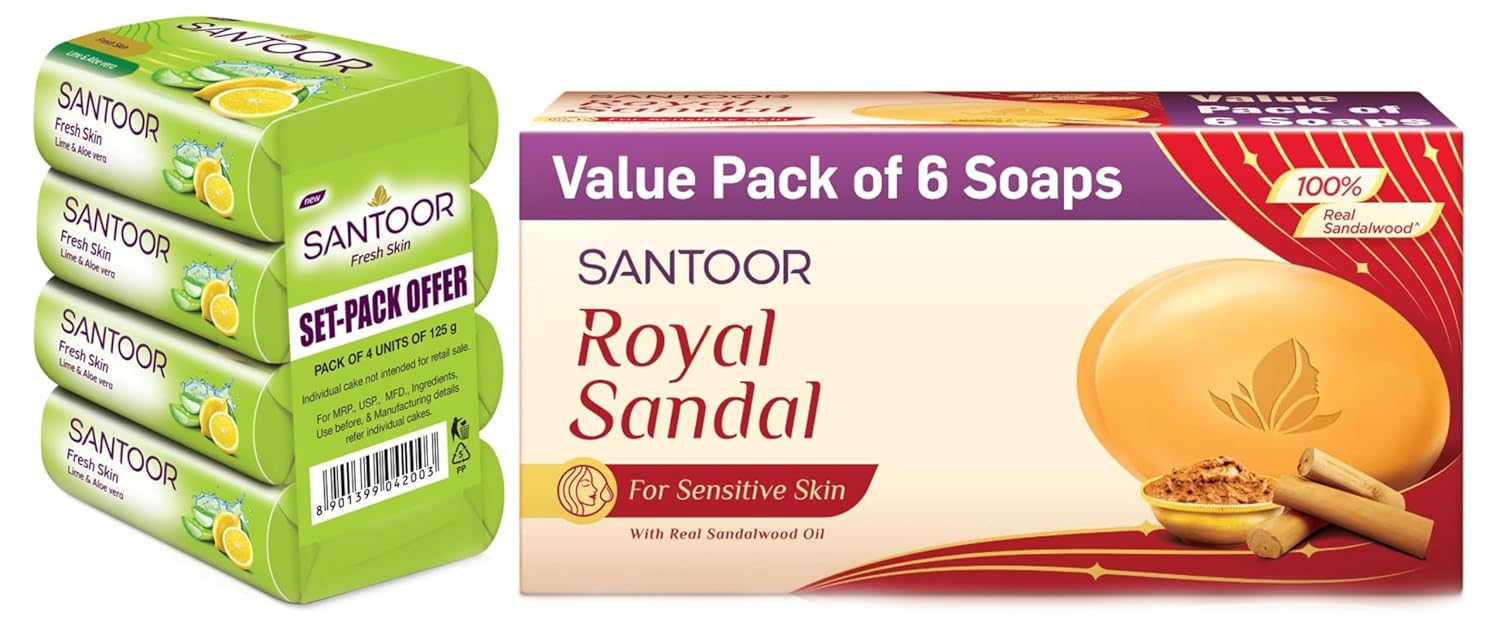 SANTOOR-Royal-Sandal-6x125gSantoor-Aloe-Fresh-Soap-with-Aloe-Vera-and-Lime-for-Radiant-Looking-Skin-125g-4-1.jpg