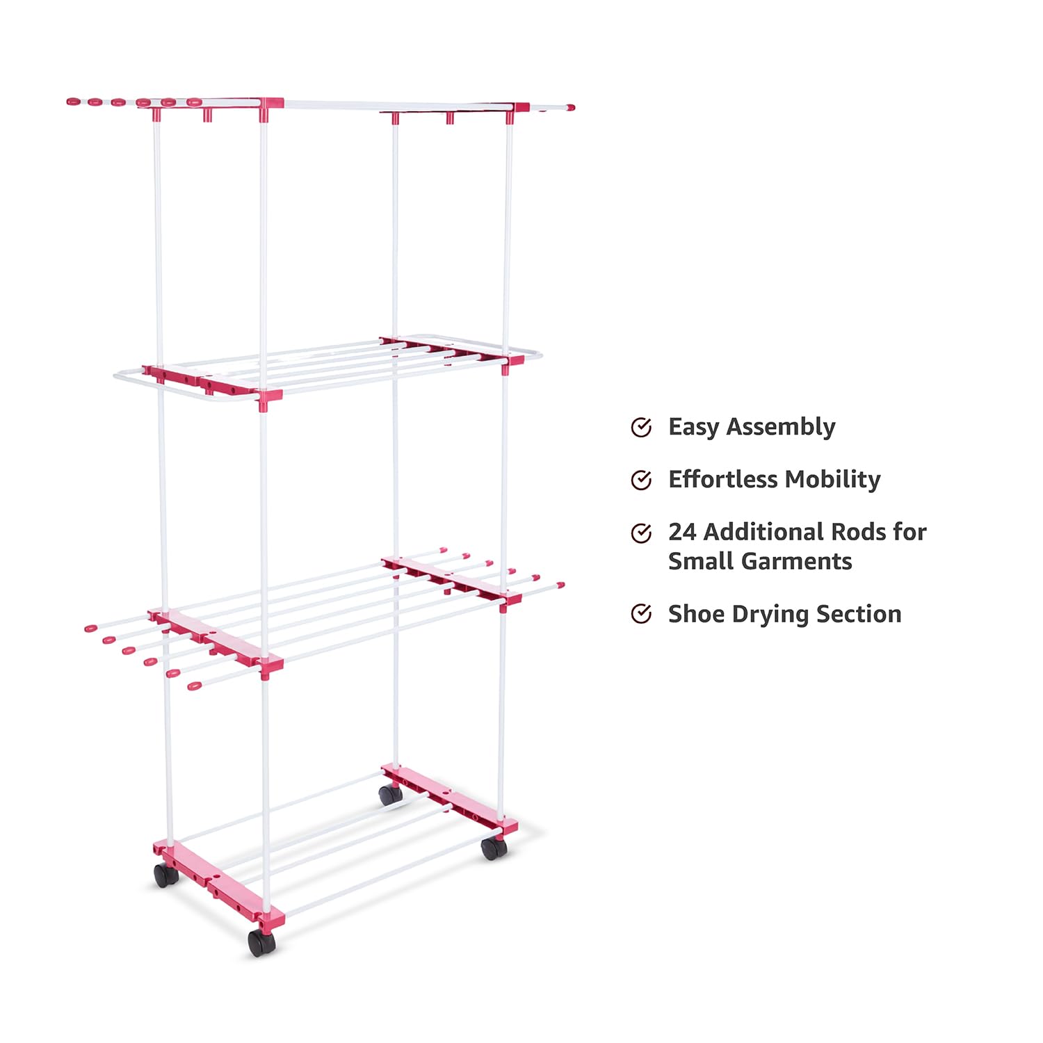 1757596076_Amazon-Brand-Solimo-Plastic-3-Layer-Cloth-Drying-Stand-with-Shoe-Drying-Section-Dimensions-110-46-179-Cm-White-and-Pink.jpg