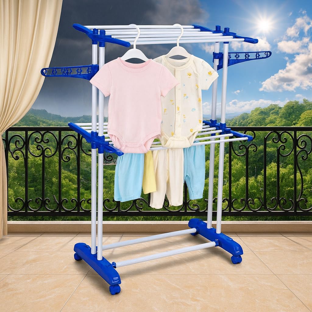 1760383650_PARASNATH-Steel-Mini-Poll-Clothes-Drying-Stand-With-Breaking-Wheel-System-Alloy-Steel.jpg