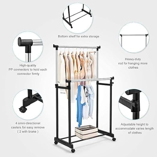 1761392531_Adjustable-Double-Pole-Clothes-Drying-Stand-Rail-HangerRack-and-Laundry-Drying-Stand-with-Wheels-Stainless-Steel.jpg