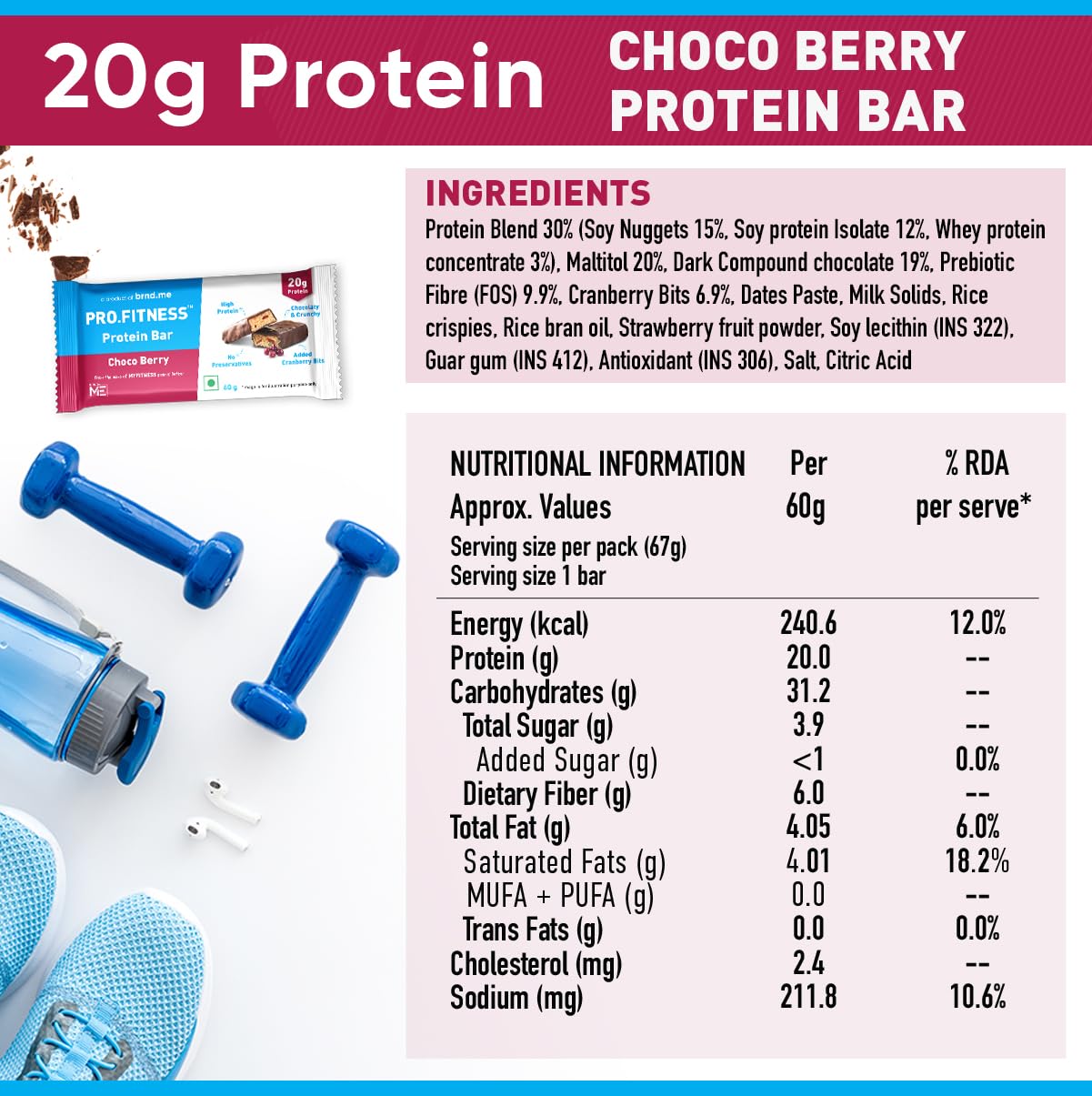 1767925321_PRO.FITNESS-Choco-Berry-Protein-Bars-20g-Protein-Bars-60g-x-Pack-of-6-No-Added-Sugar-No-Preservatives-No-Trans-Fat-Healthy-Tasty-Protein-Snacks-from-the-makers-of-MYFITNESS-Peanut-Butter.jpg