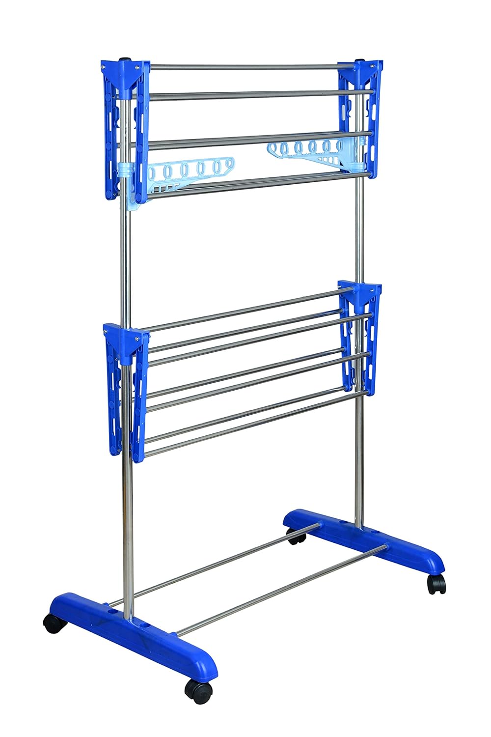1771635616_Mega-Clothing-Stand-Stylish-Garment-Stand-Hanging-Rack-Clothes-Hanger-for-Balcony-Bedroom-2-Tier-Folding-Clothes-Rail-Clothes-Horses-Drying-Rack-Royal-Blue.jpg