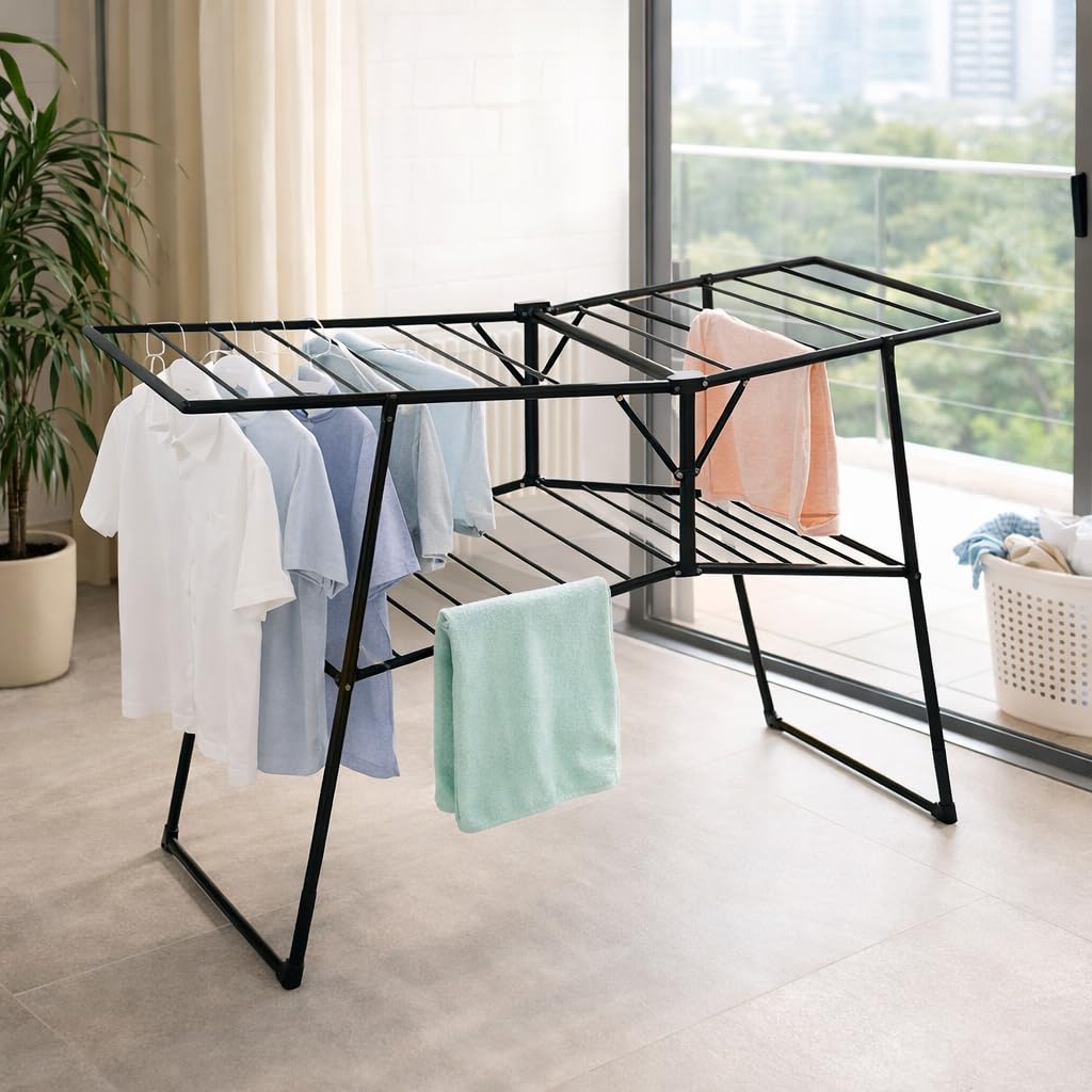 1771678027_Foldable-Clothes-Drying-Stand-Strong-Metal-Rods-Space-Saving-Indoor-Balcony-Cloth-Dryer-Rack-for-Home-Apartment-Black.jpg
