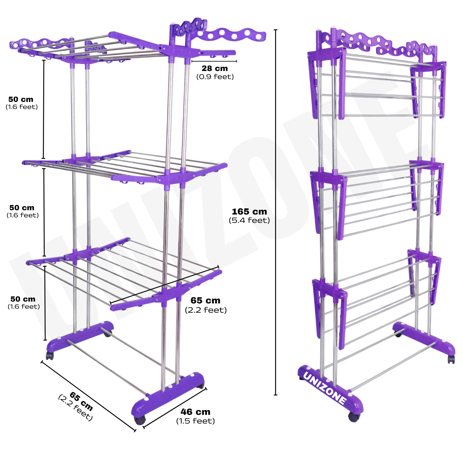 1771739422_UNIZONE-Foldable-3-Tier-Laundry-Rack-64-Stainless-Steel-Cloth-Drying-Stand-with-26-Poles-24-Hooks-4-Wheels-Movable-Clothes-Dryer-for-Balcony-Bedroom-Outdoor-Use.jpg