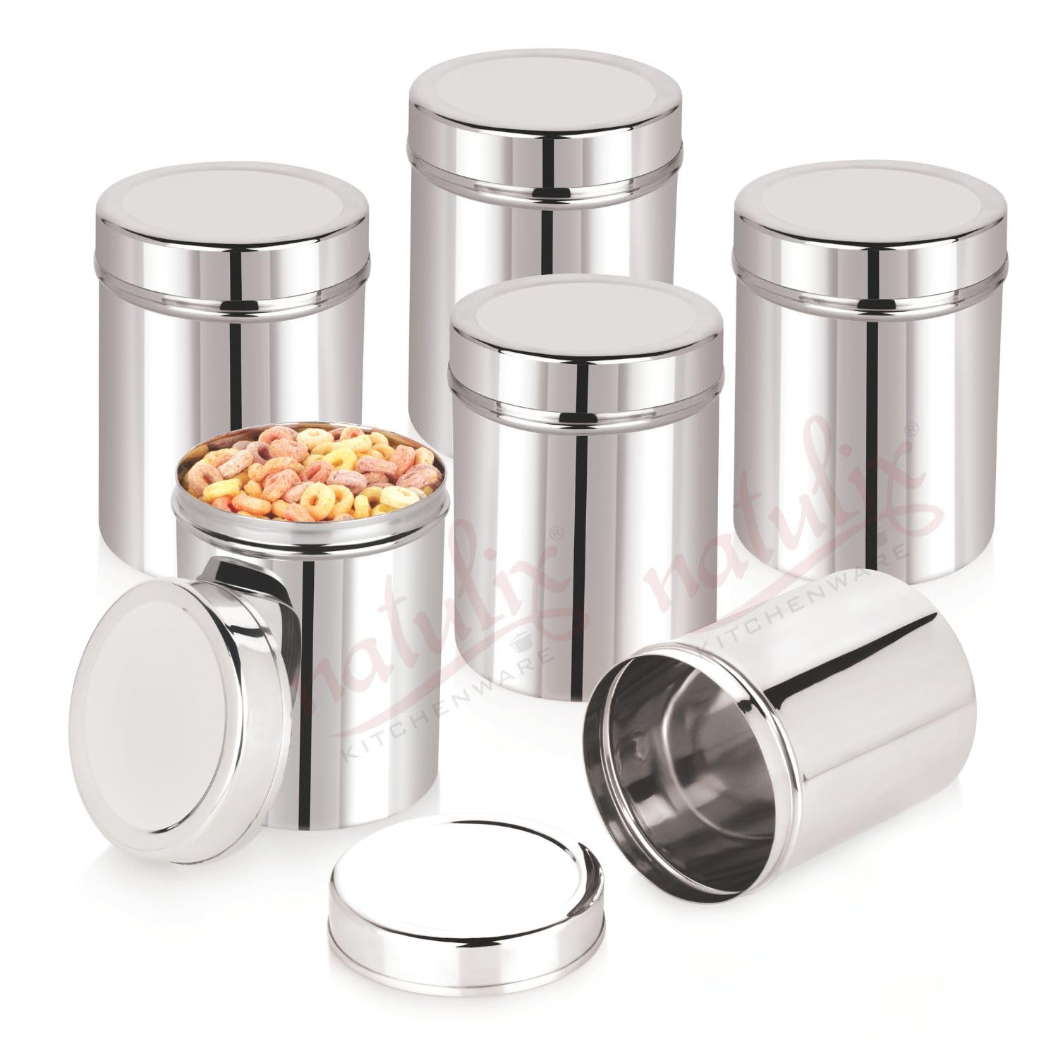 NATULIX-1-Kg-Stainless-Steel-Containers-for-kitchen-Kitchen-Containers-Set-Silver-1250ml-6pcs-Food-Grains-Capacity-1kg-Approx.jpg