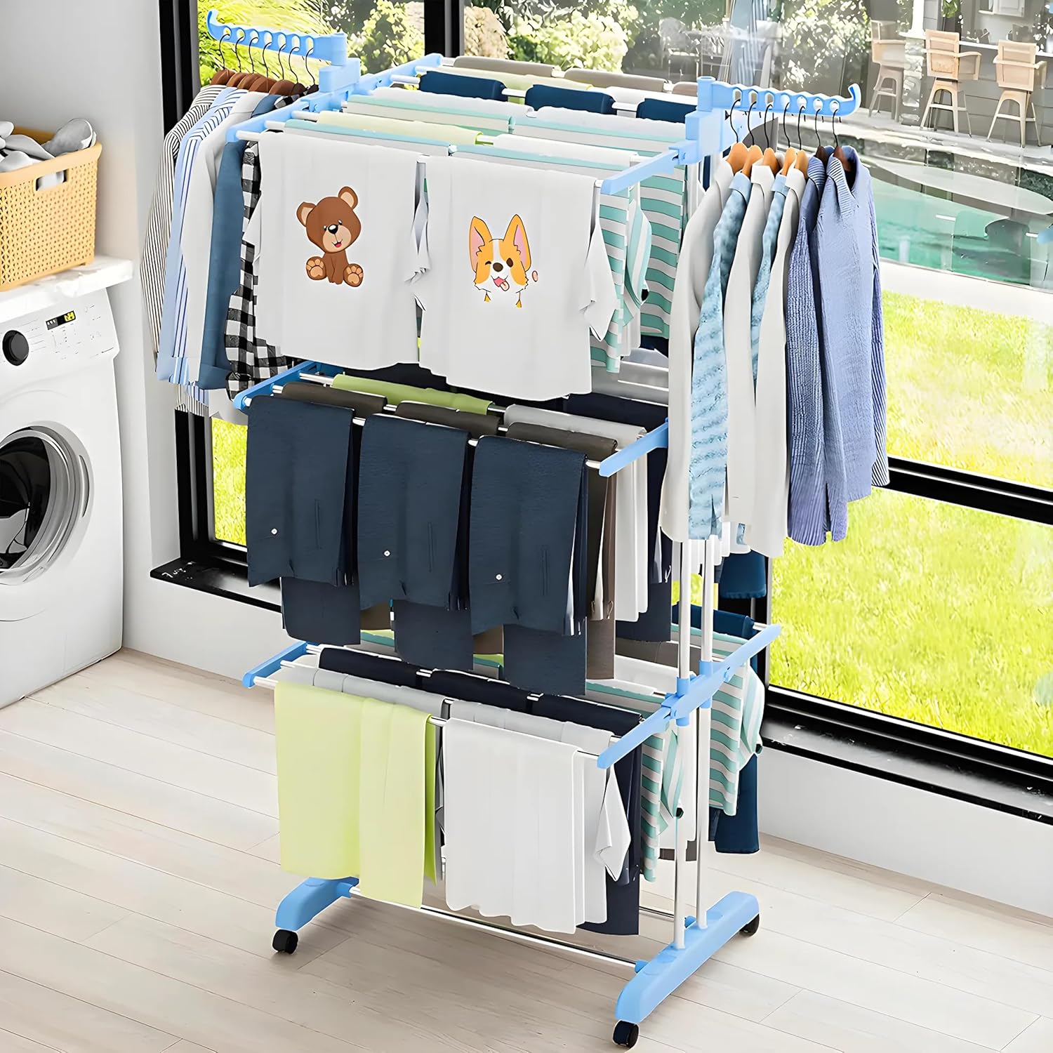 1776258861_Kuber-Industries-Clothes-Drying-Stand-with-Wheels-Foldable-Steel-Clothes-Stand-for-Drying-4-Layer-Balcony-Dry-Racks-Laundry-Rack-for-Room-Corner-Blue-Stainless-steel.jpg