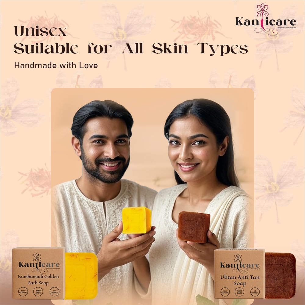 1776294654_Kanticare-Kumkumadi-Ubtan-Anti-Tan-Soap-Combo-100g-x-2-–-Golden-Glow-Tan-Removal.jpg