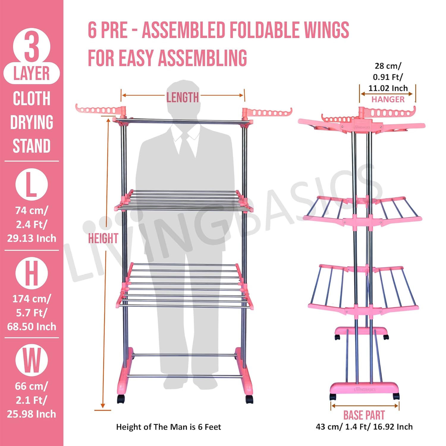 1776301284_Elevea-𝟏𝟓-𝐘𝐄𝐀𝐑𝐒-𝐖𝐀𝐑𝐑𝐀𝐍𝐓𝐘-Portable-Stainless-Steel-Cloth-Drying-Stand-Foldable-3-Layer-Rack-with-6-Wings-Drying-Space-360°-Wheels-Heavy-Duty-Clothes-Hanger-for-Indoor-Outdoor-Use.jpg