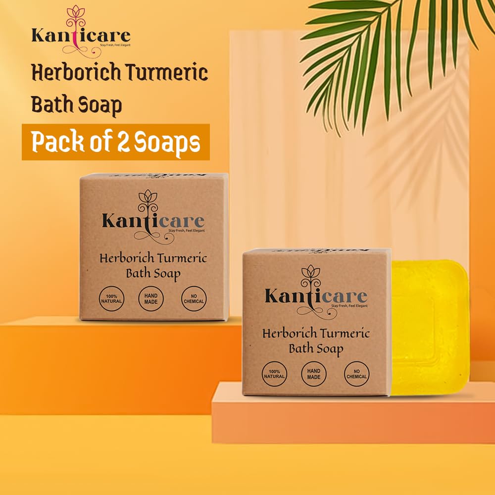 1776338615_KANTICARE-Herborich-Turmeric-Bath-Soap-Anti-Pigmentation-Skin-Brightening-Soap-for-Dark-Spots-Acne-Scars-Glowing-Skin-Natural-Herbal-Unisex-100g-Pack-of-2.jpg