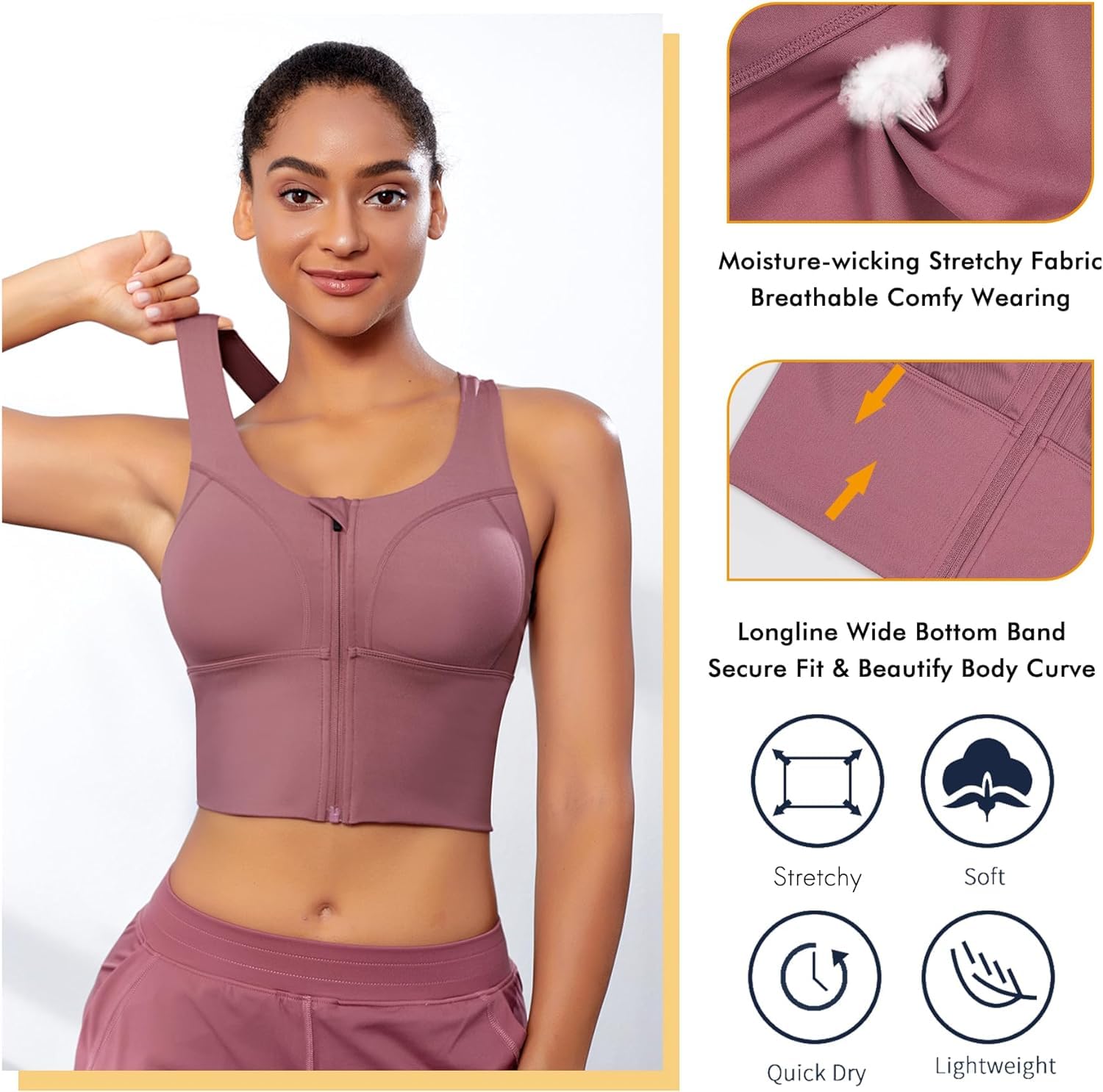 1777073676_GLAMORAS-Women-Polyester-Spandex-Medium-Impact-Front-Zip-Sports-Bra-Longline-Fitness-Criss-Cross-Back-Crop-Tops-Tank-Gym-Yoga-Workout-Size-M-2XL.jpg
