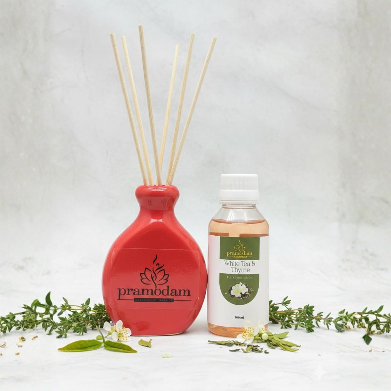 1782031123_Pramodam-White-Tea-Thyme-Reed-Diffuser-Oil-100-ml-Fresh-Herbal-Tea-Fragrance-for-Reed-Diffusers-Premium-Aroma-Oil-for-Home-Office-Gifting.jpg
